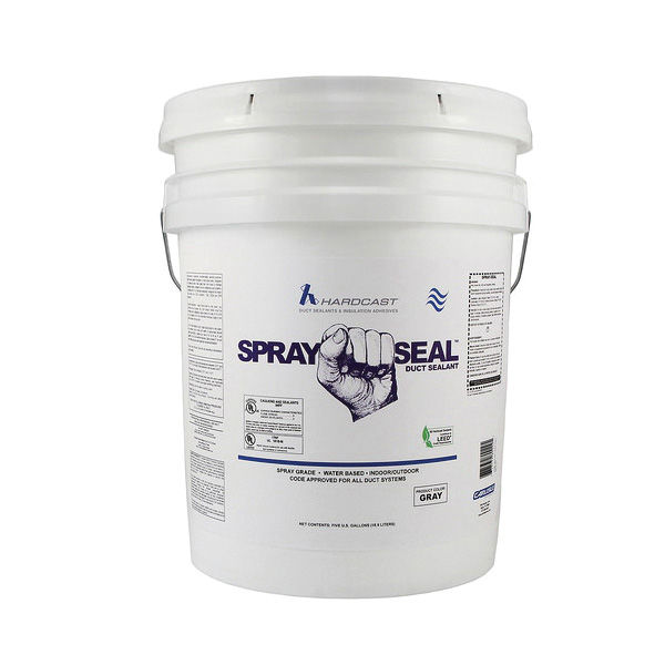 hardcast sealant pail 5gal gra -20 to 200deg f. image 1