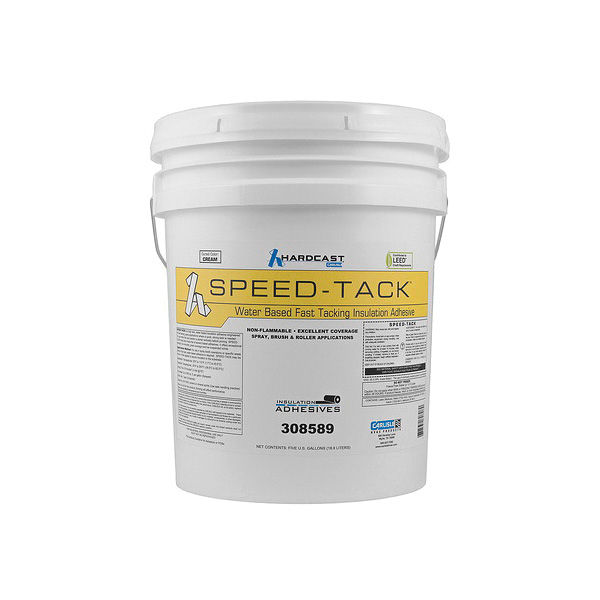 hardcast adhesive insul based wtr pail ctnr 5 gal. image 1