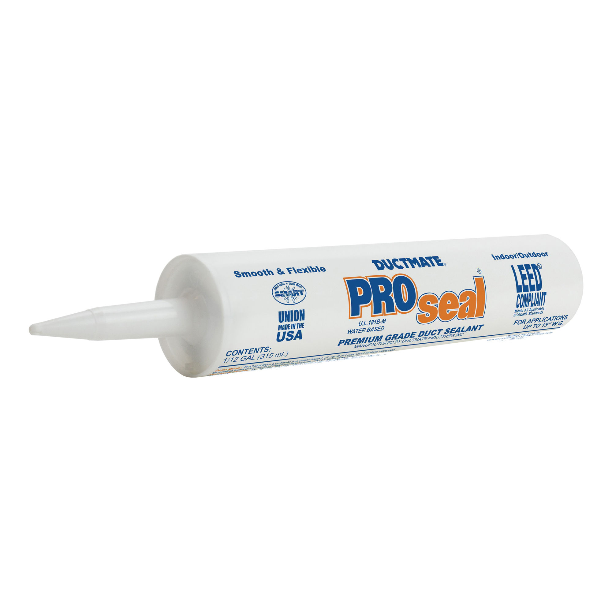 ductmate sealant duct tube 1-12gal gra wtr met. image 1