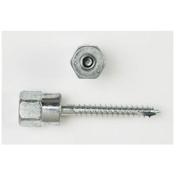Peco Fasteners HANGER ROD 3/8IN CS ZINC PLD 3/8-16 UNC