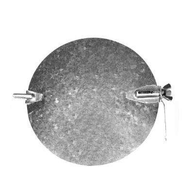 southwark damper two quad 2in stl 44 ser 26ga. image 1