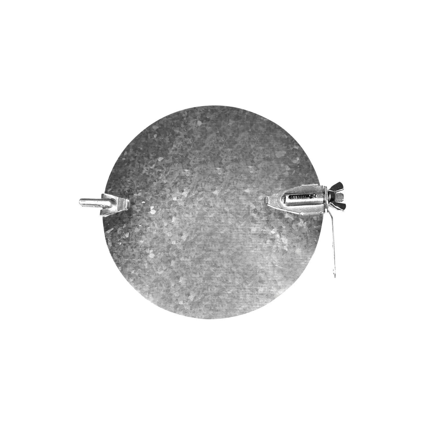 southwark damper 9in stl hot dipped galv rnd 26ga. image 1
