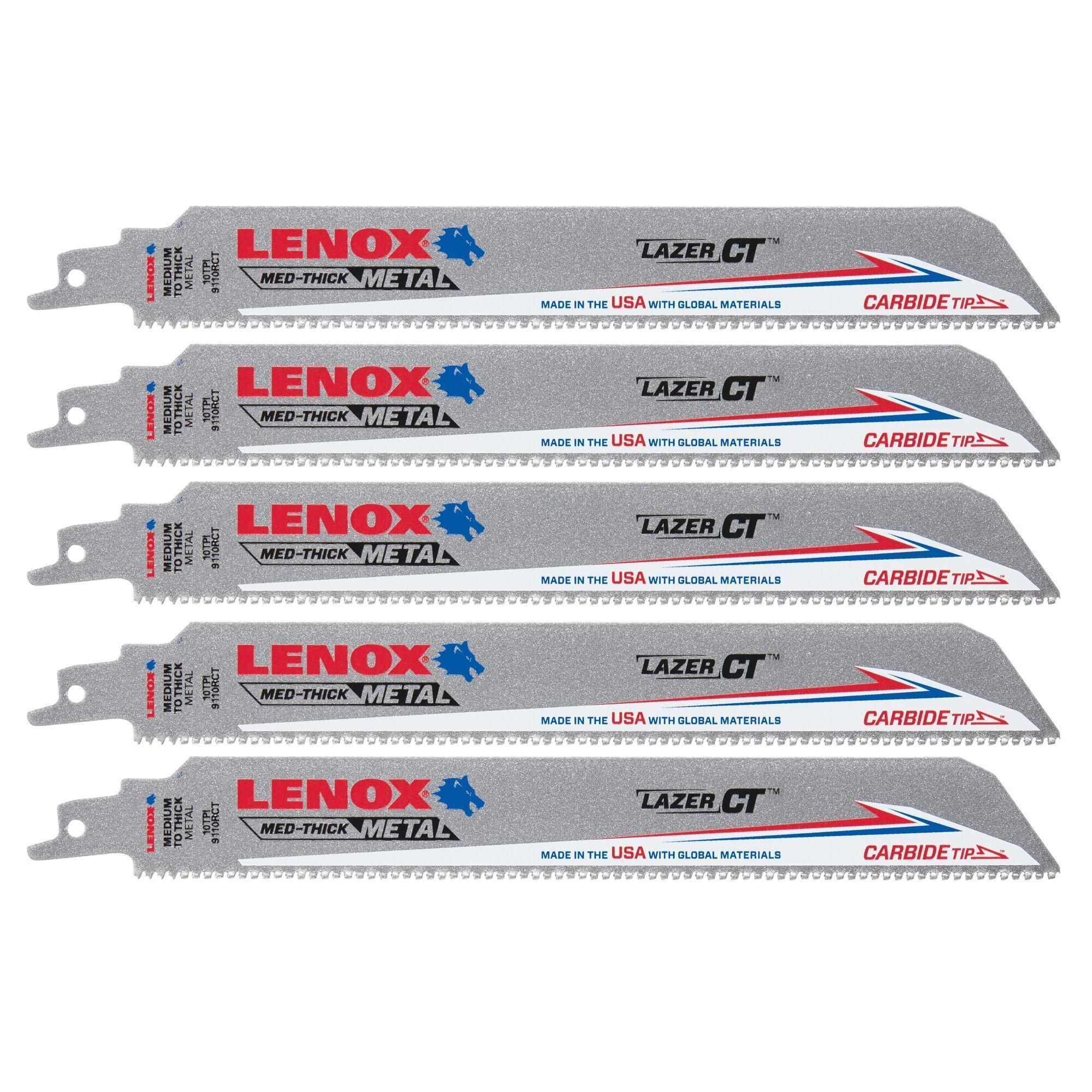 lenox blade saw reciprocating 9in 1in 10tpi. image 1