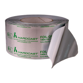 Hardcast Foil-Grip™ 1404-181BFX 3" x 100-ft Mastic Sealant 16 Rolls/Case