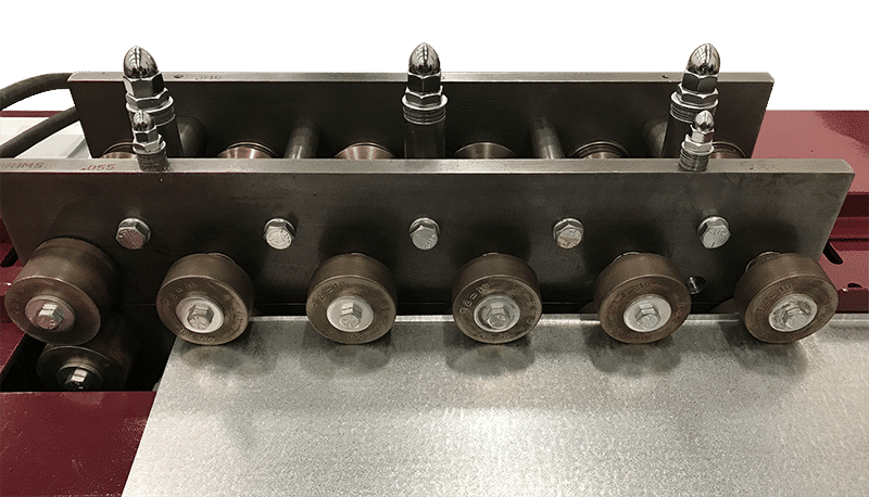Male Pittsburgh Flange Rolls for Outboard of Model 20 High Speed Pittsburgh Machine