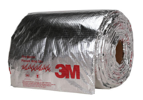 PW0.5-24 Fire Barrier Plenum Wrap 24" x 50-ft