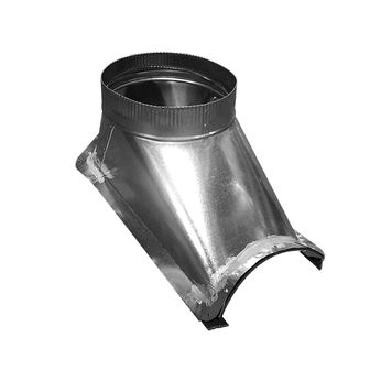 10" Saddle Tap for 12" Round Pipe