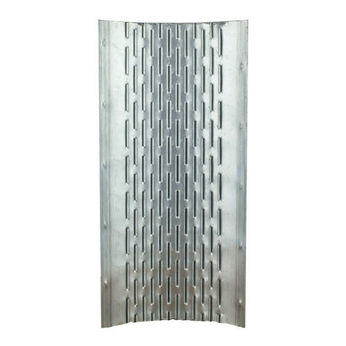 Ductmate 4" 24 Ga Acoustical Turning Vane, 100-ft/Bundle