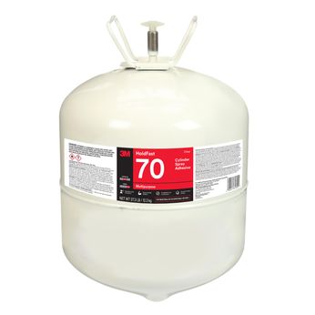 HoldFast 70 Cylinder Spray Adhesive, Clear, Large Cylinder