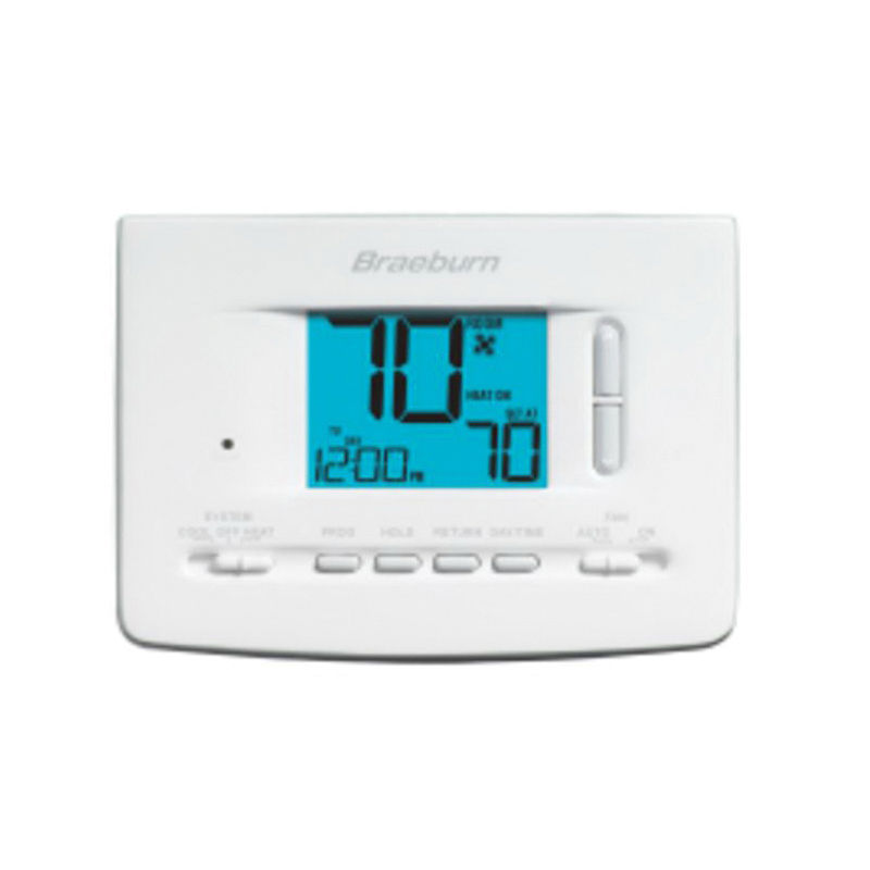 Braeburn Universal Programmable Thermostat, 2 Heat / 2 Cool