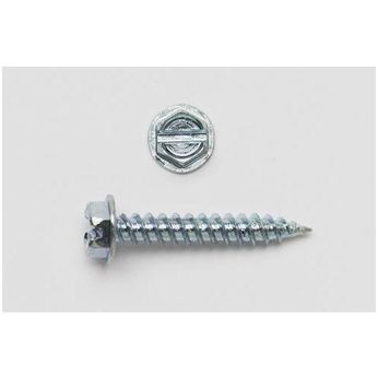 Peco Fasteners SCREW TPG IMPRL #8 1/2IN STL HEX WSHR