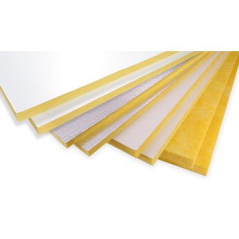 JM 800 Series #814 1-1/2 x 24 x 48 3# Spin Glass Board with FSK facing