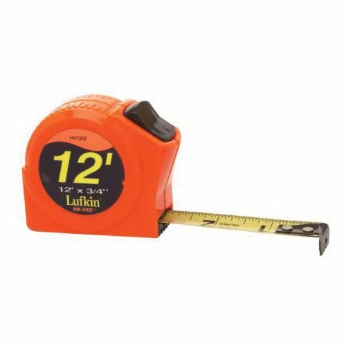 Crescent® High Visibility Tape Measure, 12 ft x 3/4 in