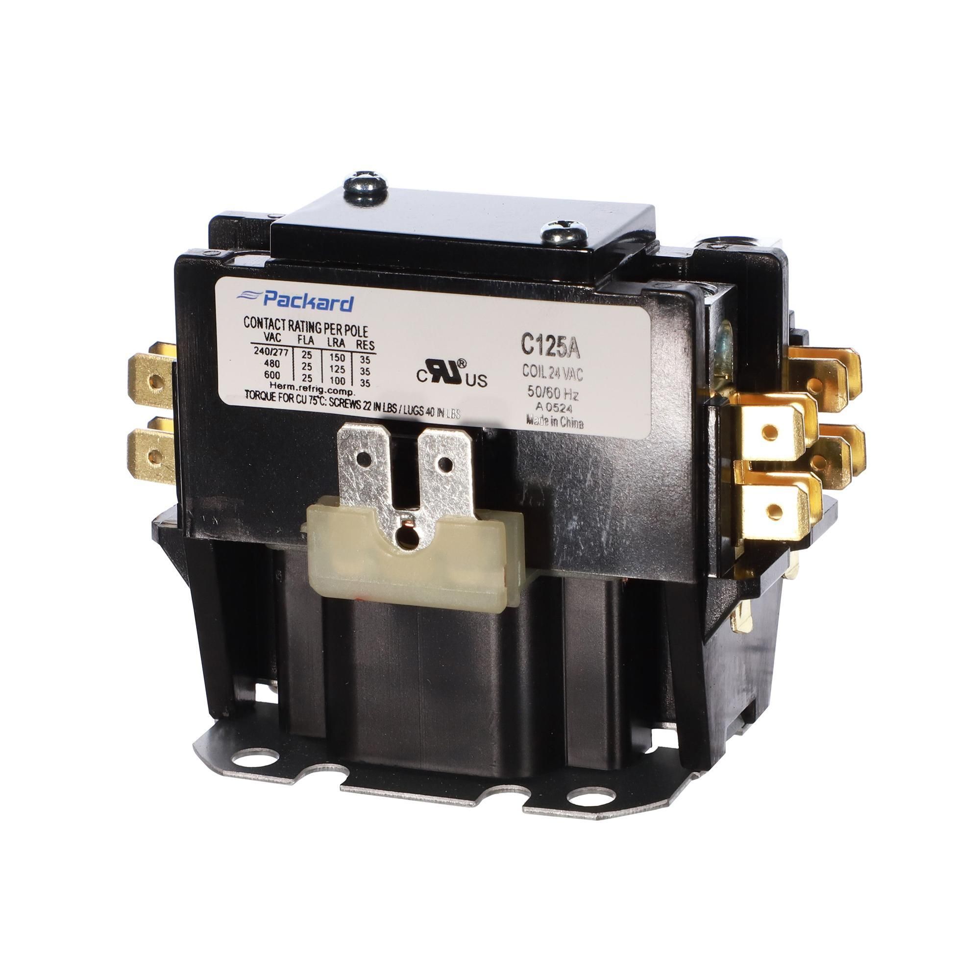 Contactor 1 Pole 30amp/24vac