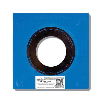 6" Quick Flash Pipe Flashing Panel