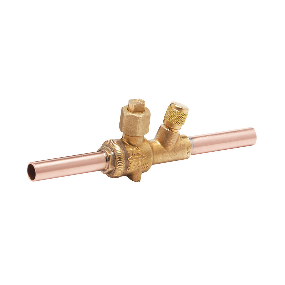 RLS 3/8" Refrigeration ODM Ball Valve with Schrader