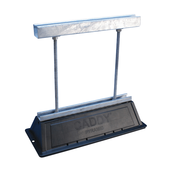 Adjustable Strut Rooftop Support Caddy, 10in. Adjustable 6" to 13"