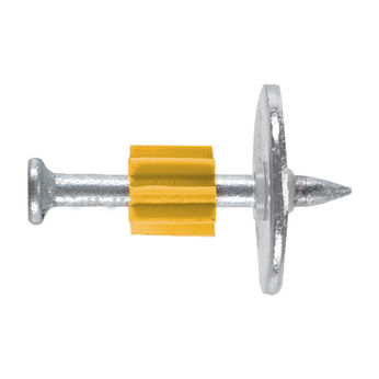 1" Head Drive Pin with 7/8" Washer, 100/ Box