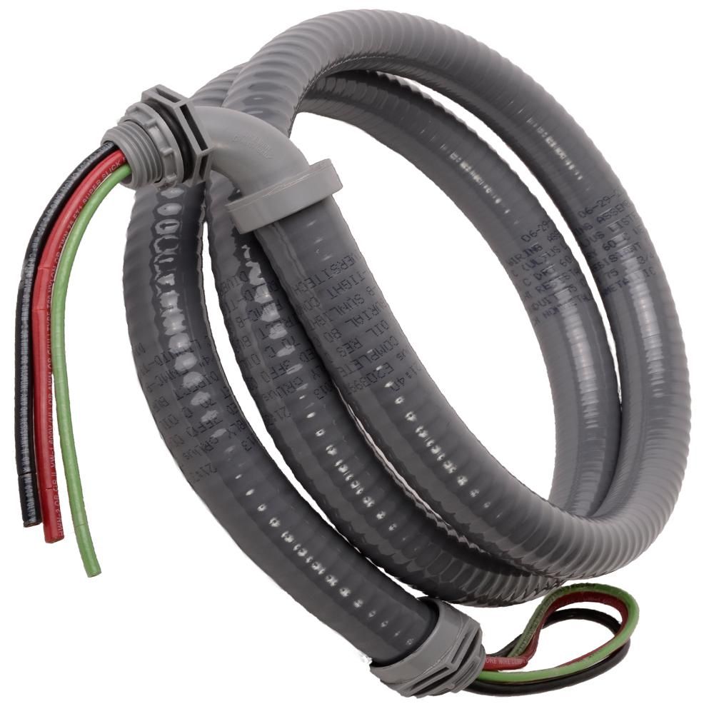 diversitech 1/2in 6ft 10awg gra dom non-mtlc