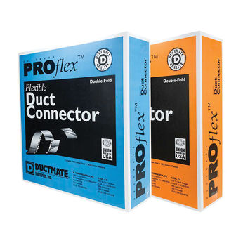 Ductmate 3 x 3 x 3 Vinyl Super Duty Flexible Connector