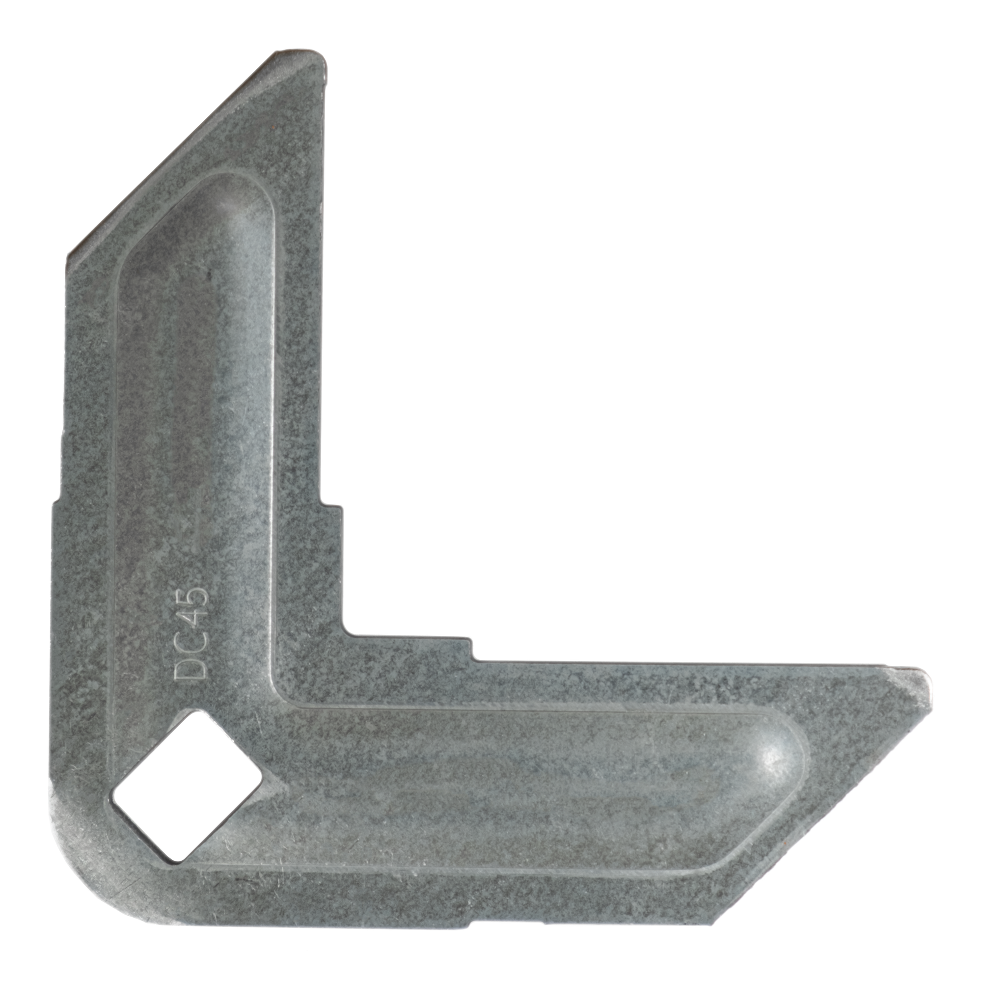 Ductmate DC45 Corner, 10 Ga, 1/2" Hole, Bolt On 100/Box
