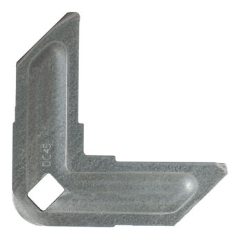 Ductmate DC45 Corner, 10 Ga, 1/2" Hole, Bolt On 100/Box