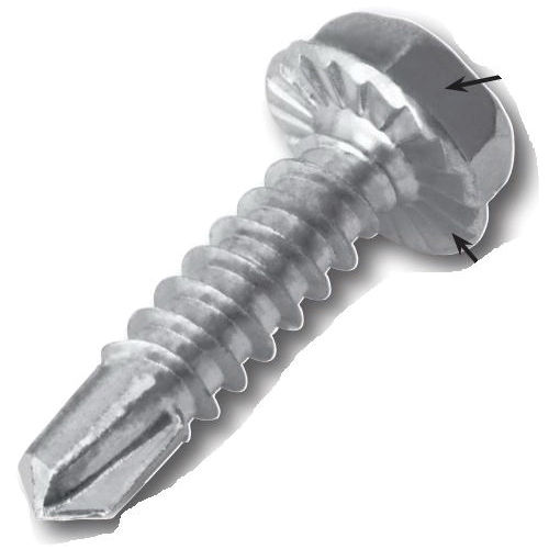 duro dyne screw drilling self #10 3/4in stl #3