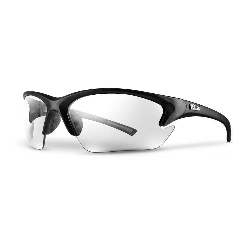 QUEST Safety Glasses, Black/Clear