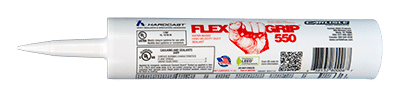 Hardcast 550-25 Flex-Grip Smooth Duct Sealant Gray 11oz Cartridge 25/Case