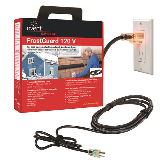 Preassembled SR Cable 6 Watt 120V-12-ft