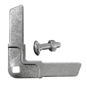 Ductmate H Corner with 1/4" Square Bolt and Nut 250/Box