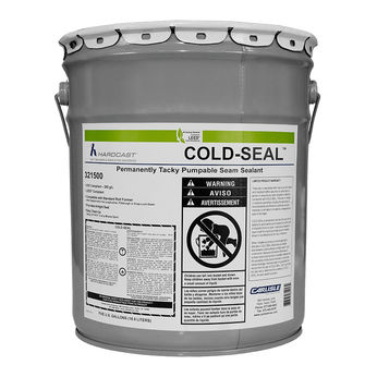 Hardcast Cold Seal Fibered Duct Seam Sealant Gray 5 Gallon Pail