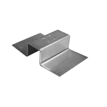 Duro Dyne 3/8" Hat Bracket, 22ga