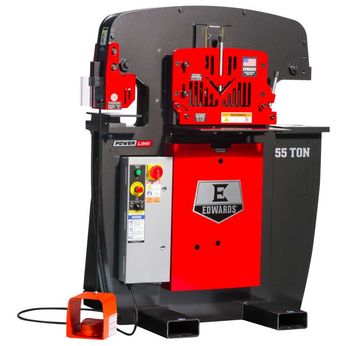 Edward Model 55T IronWorker with Pouwerlink System 3Ph 240v