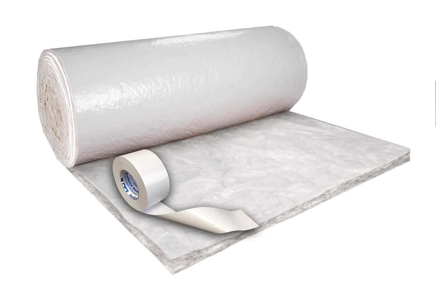 johns manville dc wrap 100ft 48in 1-1/2in fiberglass