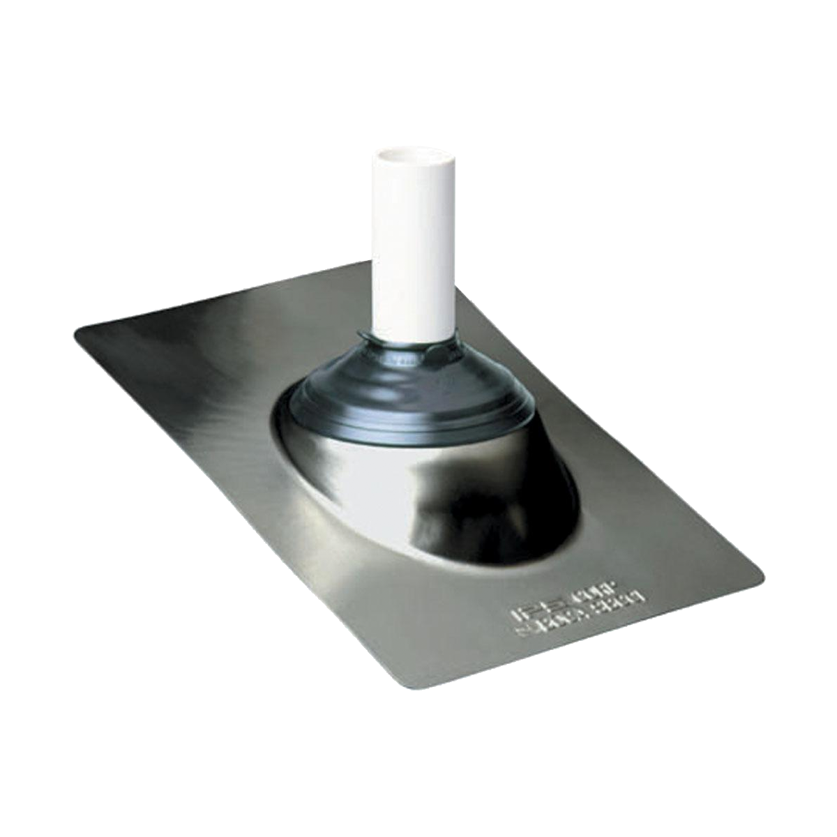 Galvanized Steel Base 1-1/4"-3" Roof Flashing 3N1, 10-1/4" x 14-1/2" Base