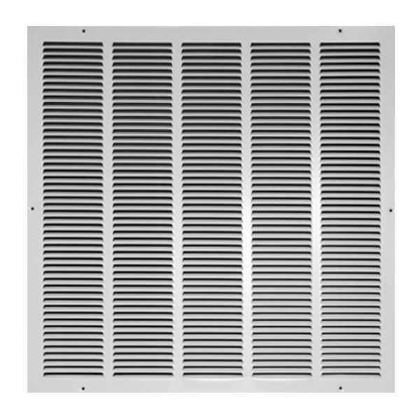 #1400W 24 x 24 Stamped Face Return Air Grille