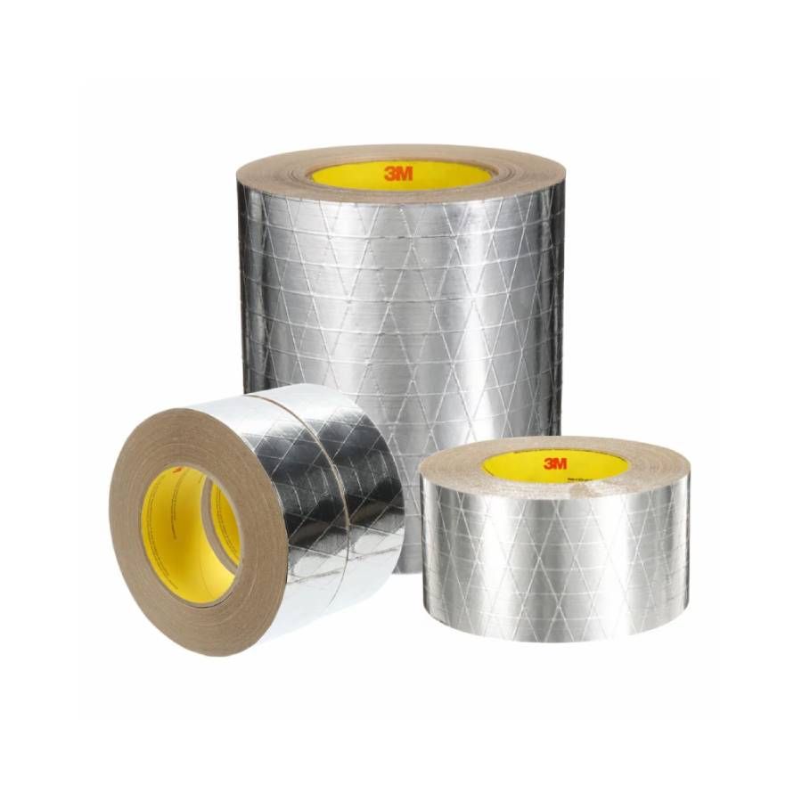 3M 1525CW 4" x 50yd FSK Tape, 12 rolls/case