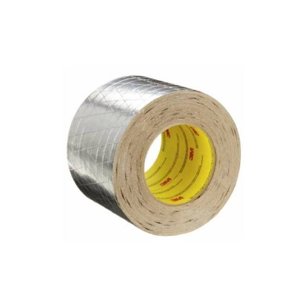 3M 1525CW 4" x 50yd FSK Tape, 12 rolls/case