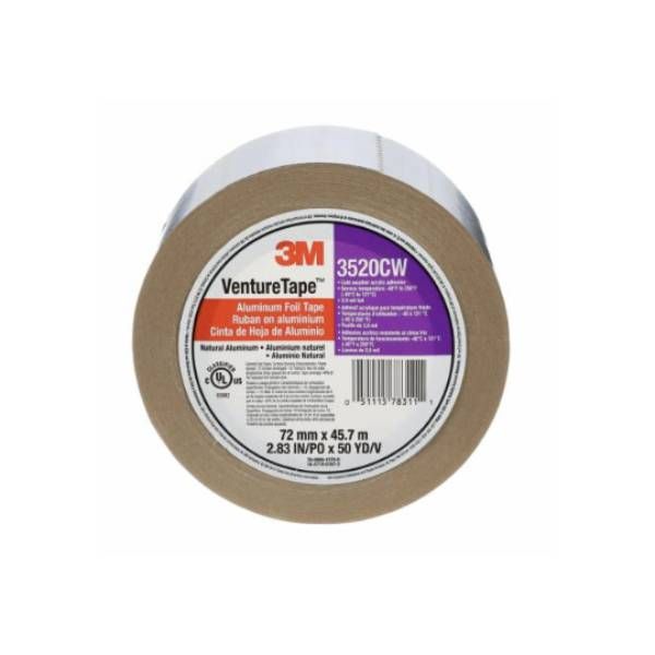 3 x 150yds Aluminum Foil Tape (16rolls/case)