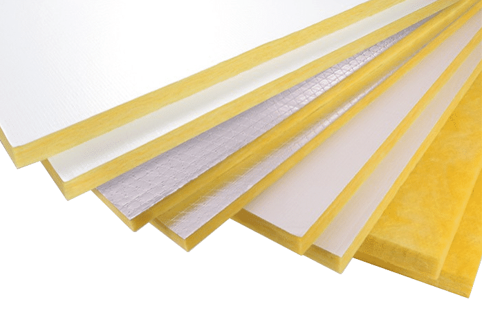 JM 800 Series #814 1-1/2 x 48 x 120 3# Yellow Fabrication Board with AP Jacket facing (30/Pallet)
