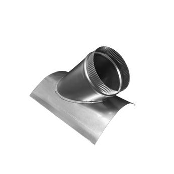 #825 8" 26 Ga 45-Degree Saddle Branch for ___ Pipe