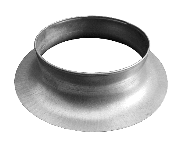 10" 22 Ga Galv. #850 Bell Mouth Take-off