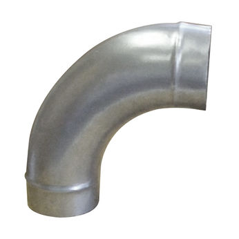 8" 22 Ga 90-Degree Die Stamped Elbow