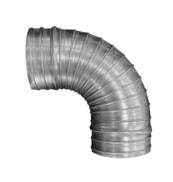 6" Short Radius x 1 Spiral Elbow