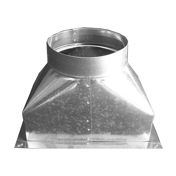 7702 20 x 30-16 Square to Round Tapered Transition