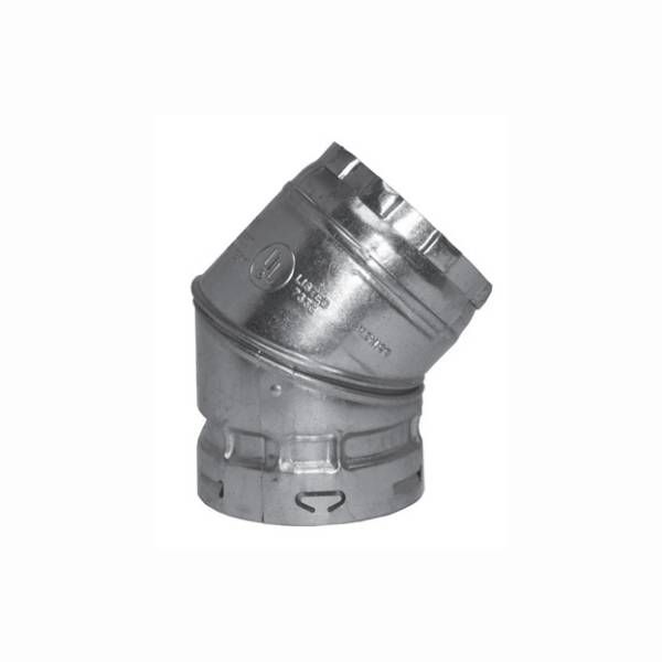 Amerivent 12" B-Vent 45-Degree Adjustable Elbow