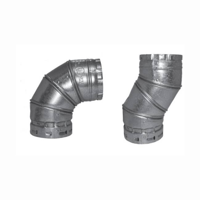 Amerivent 4" B-Vent 90-Degree Adjustable Elbow