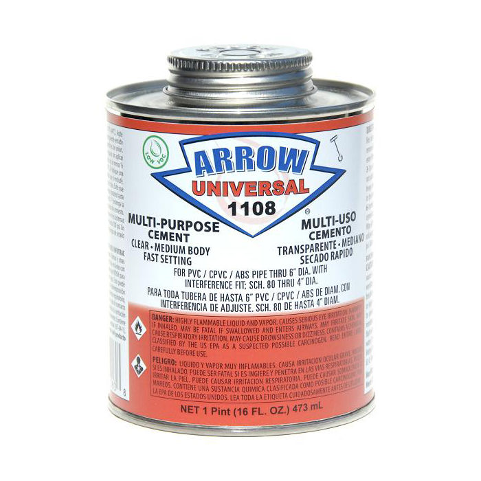 Universal Pipe Cement 8oz