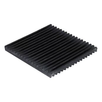 Anti-Vibration Pads All Rubber 18 x 18 x 3/8"